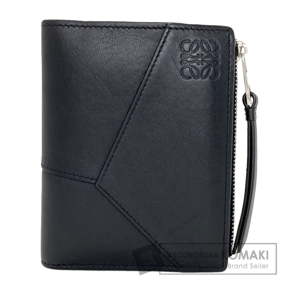 Loewe Anagram Bi fold Wallet coin purse Leather